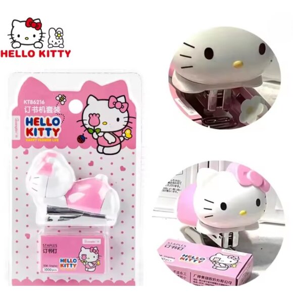 Hello Kitty Other - Hello Kitty Mini Stapler Cute Cartoon Office & School Desk Accessory Collectors